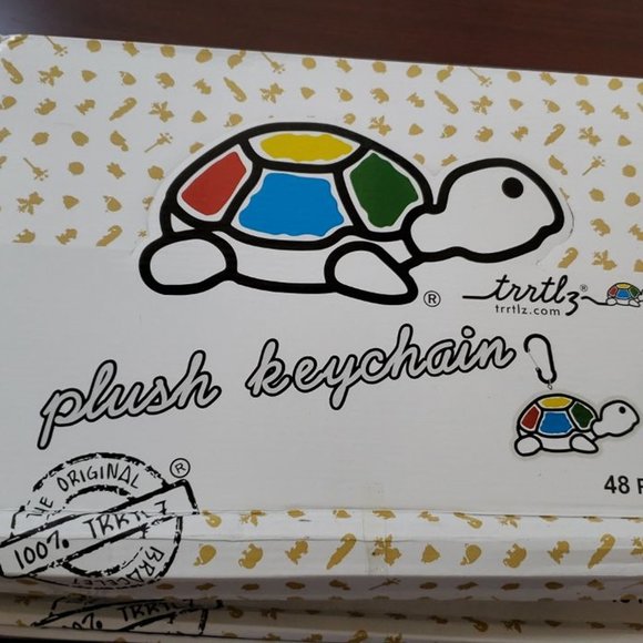 Mini Turtle soft Stuffed Plush Keychains Use for Keys and Bags - Picture 2 of 5